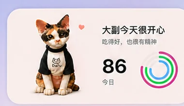 桌宠小卡片